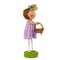 Lori Mitchell 6.0 Inch Polly Anna Easter Figurine , Lightweight Spring Decor Easter Decorated Eggs